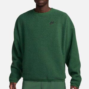Nike Club Fleece Men’s Winterized Sherpa Crew Sweatshirt FB8378-323, Size XL